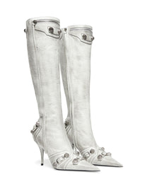 Balenciaga - Balenciaga cagole leather boots - Boots