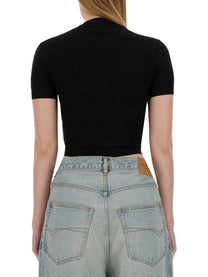Balenciaga - Balenciaga Cropped Shirt - Women’s Knitwear
