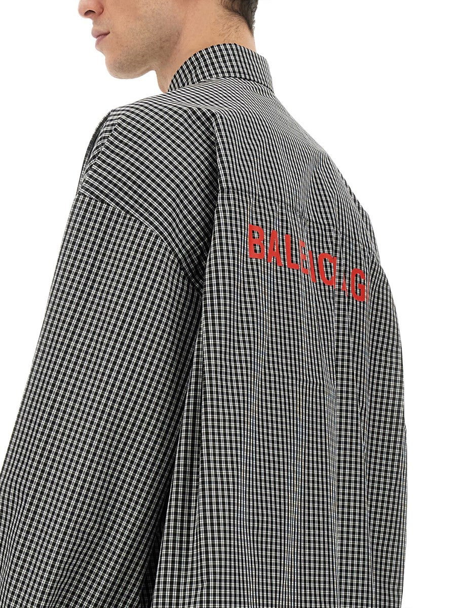 Balenciaga - Balenciaga Oversize Fit Shirt - Men’s Tops