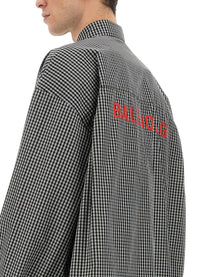 Balenciaga - Balenciaga Oversize Fit Shirt - Men’s Tops