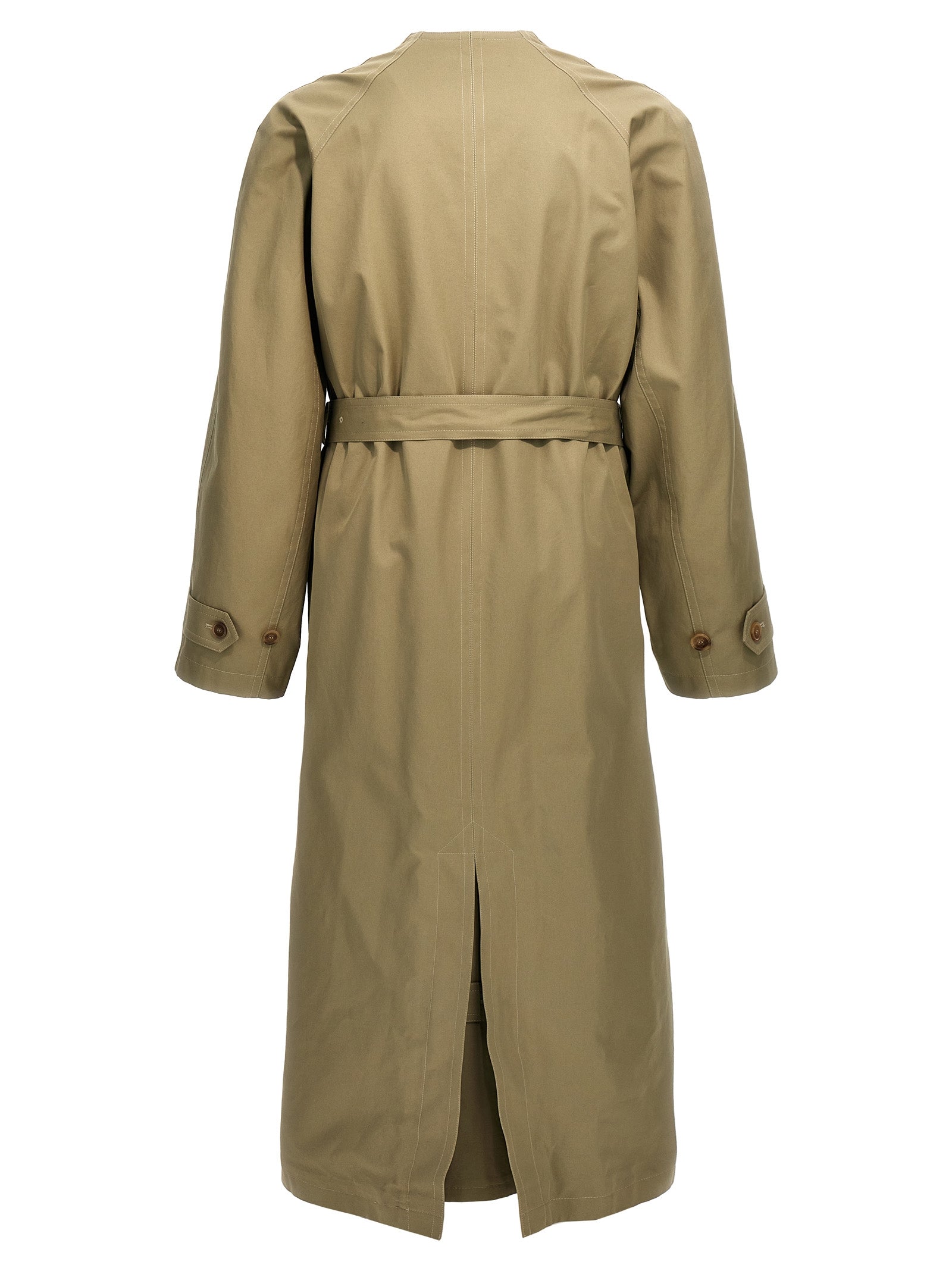 BALENCIAGA - BALENCIAGA - Check lining oversize trench coat - Women’s Outerwear