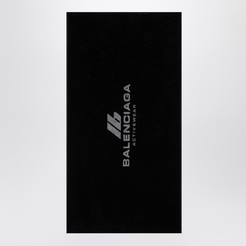 Balenciaga - Balenciaga Black cotton Activewear gym towel - Other