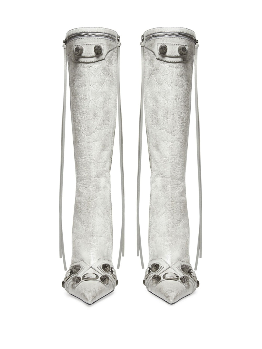 Balenciaga - Balenciaga cagole leather boots - Boots