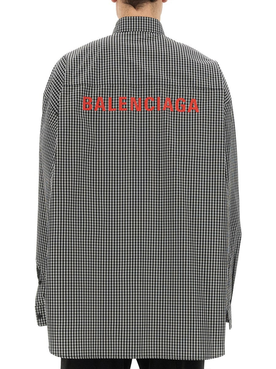 Balenciaga - Balenciaga Oversize Fit Shirt - Men’s Tops
