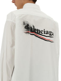 Balenciaga - Balenciaga Large Fit Shirt - Men’s Tops