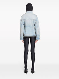 Balenciaga - Balenciaga Hourglass silhouette denim jacket - Jackets