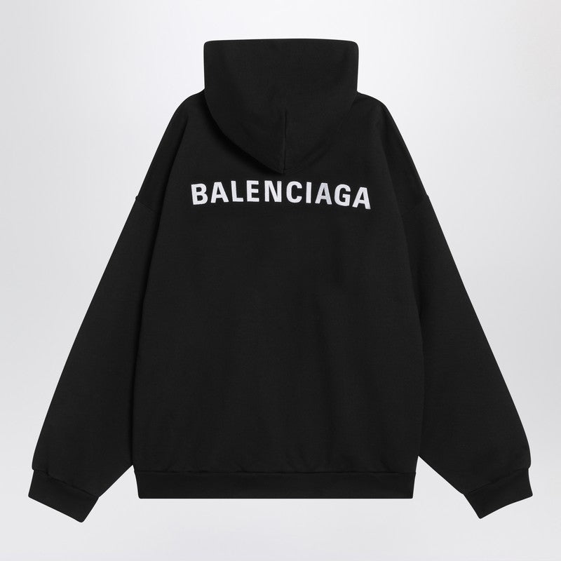 Balenciaga - Black New Balenciaga Back Medium Fit sweatshirt - Topwear
