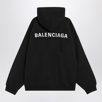 Balenciaga - Black New Balenciaga Back Medium Fit sweatshirt - Topwear