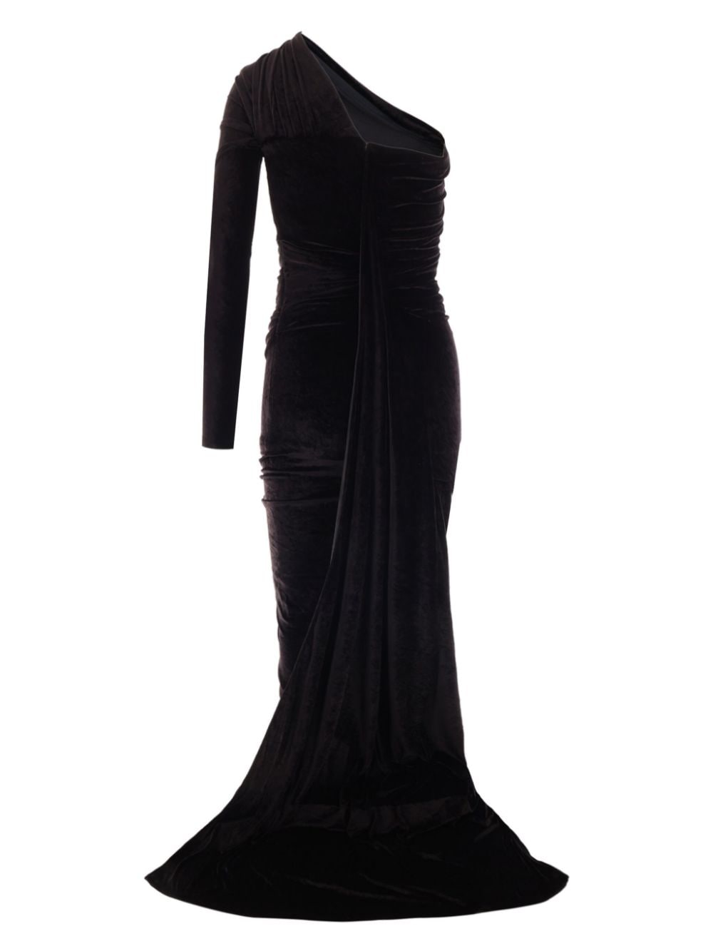 Balenciaga - Balenciaga Long asymmetrical one-shoulder dress - Women’s Clothing