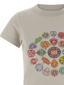 BALENCIAGA - BALENCIAGA - Logo print T-shirt - Women’s Tops
