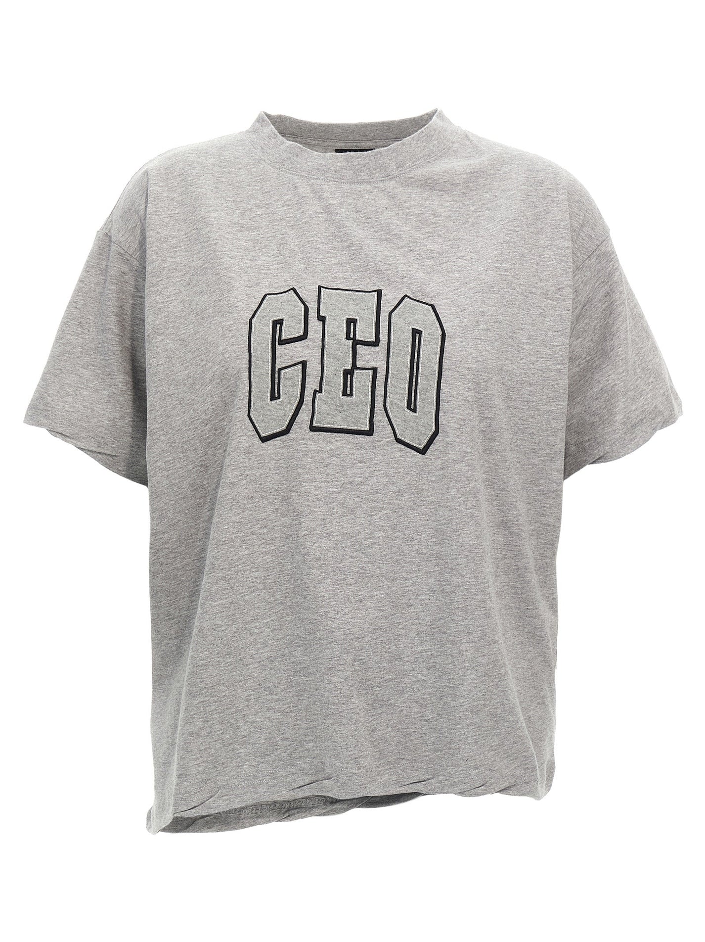 BALENCIAGA - BALENCIAGA - ’CEO Team Logo’ T-shirt - Women’s Tops