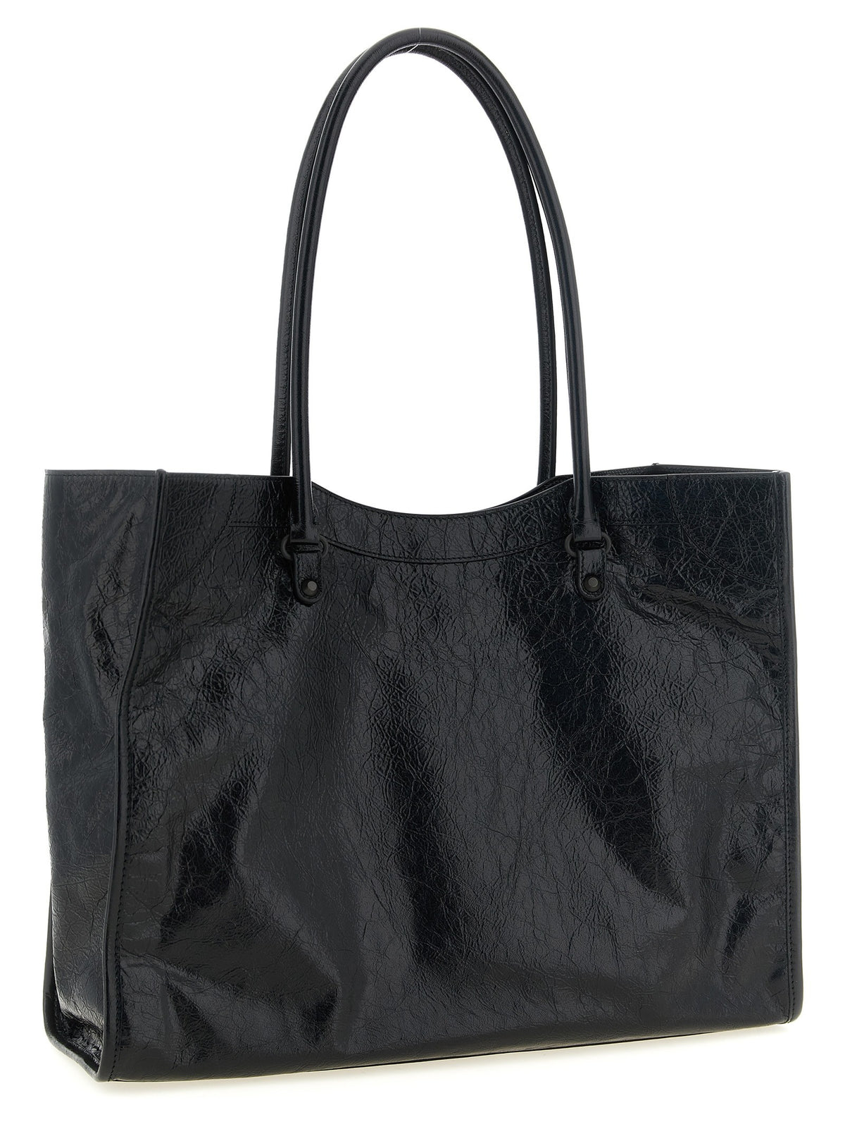 Balenciaga Le City Tote Shoulder Bag Black, view 2