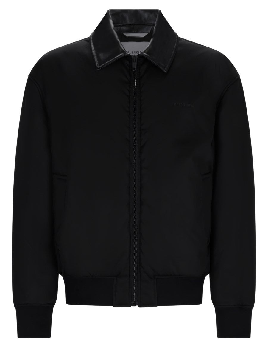 Balenciaga Men's Bomber Cocoon Black