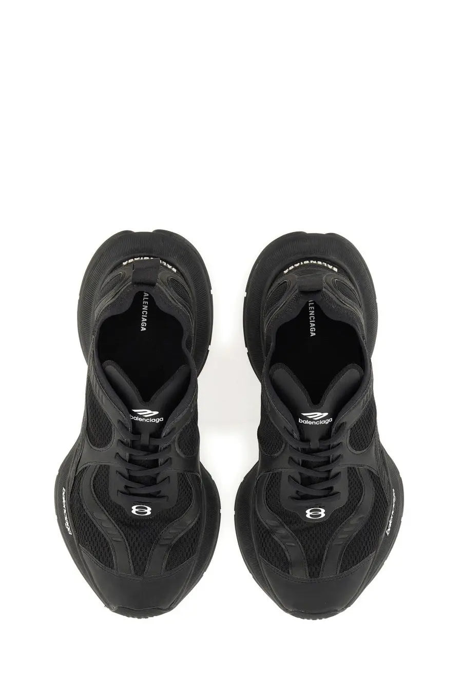 Balenciaga Men's Circuit Sneaker Black, view 3