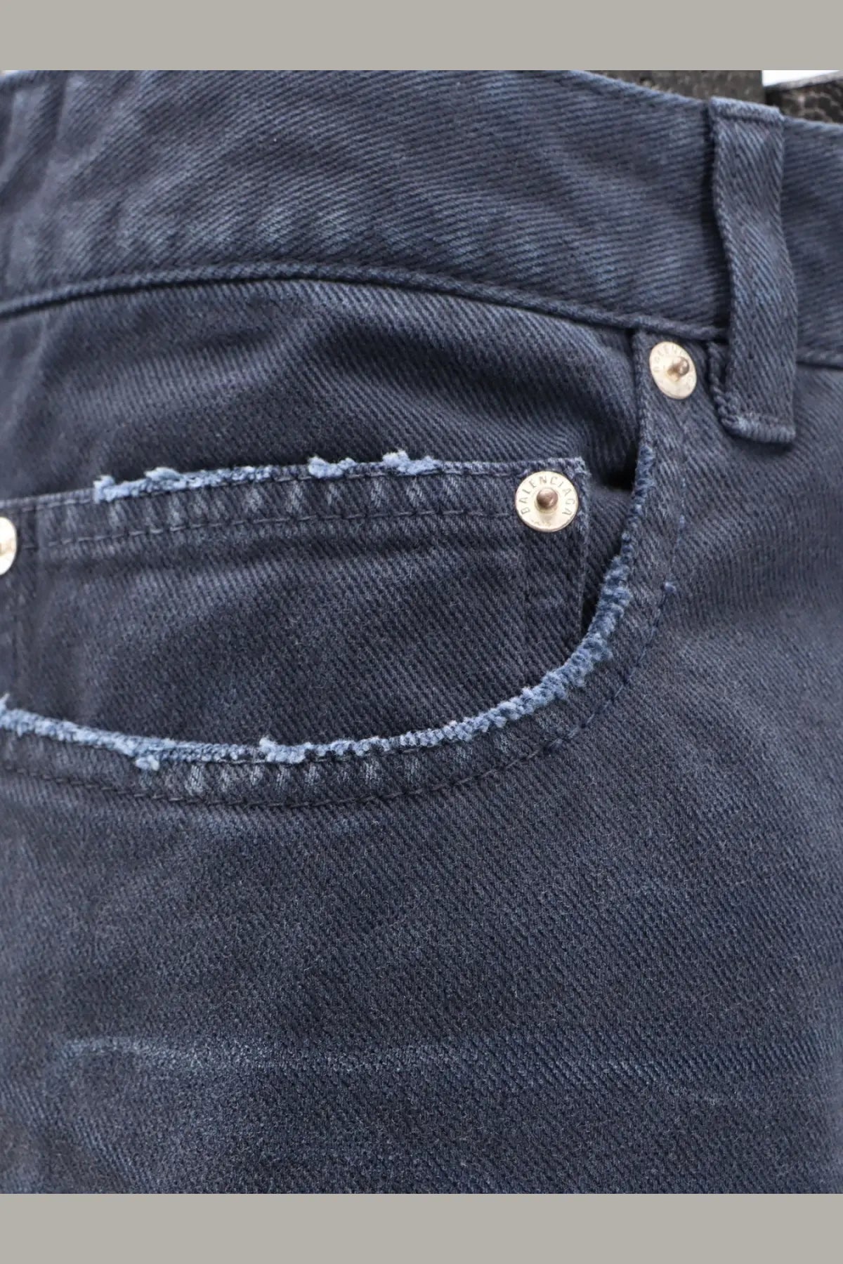 Balenciaga Men's Cotton Jeans Blue, view 5
