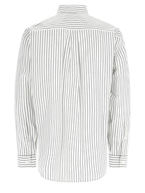 Balenciaga Men's Cotton Regular Fit Shirt White, view 2