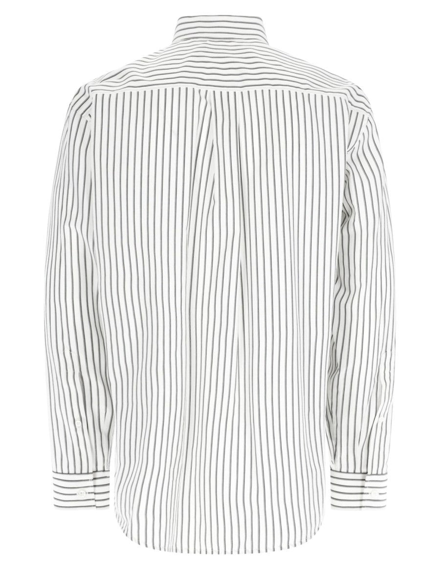 Balenciaga Men's Cotton Regular Fit Shirt White, view 2