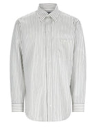 Balenciaga Men's Cotton Regular Fit Shirt White