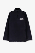 Balenciaga Men's Cotton Sweatshirt Black