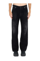 Balenciaga Men's Deconstructed Jeans Black
