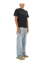 Balenciaga Men's Deconstructed Jeans Blue, view 2