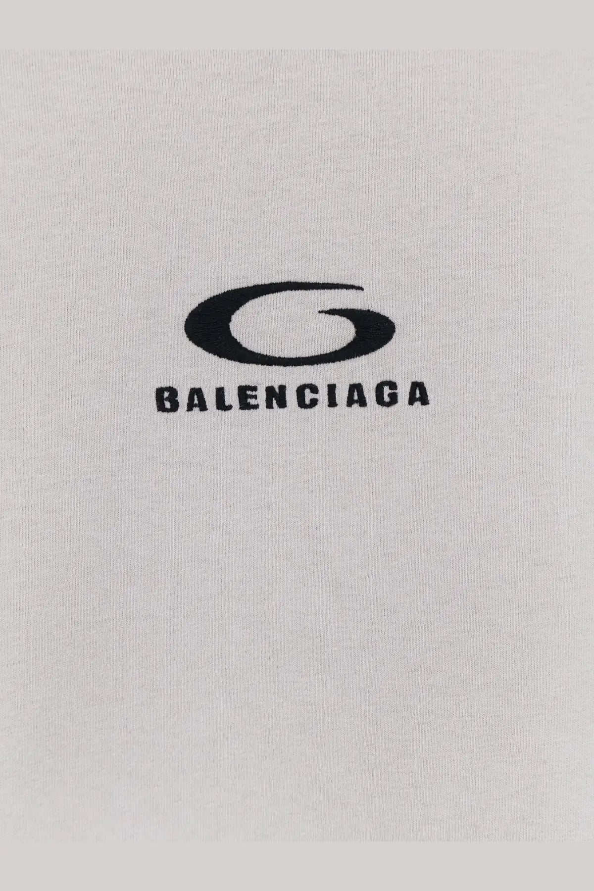 Balenciaga Men's Double Hybrid Cotton Shirt White