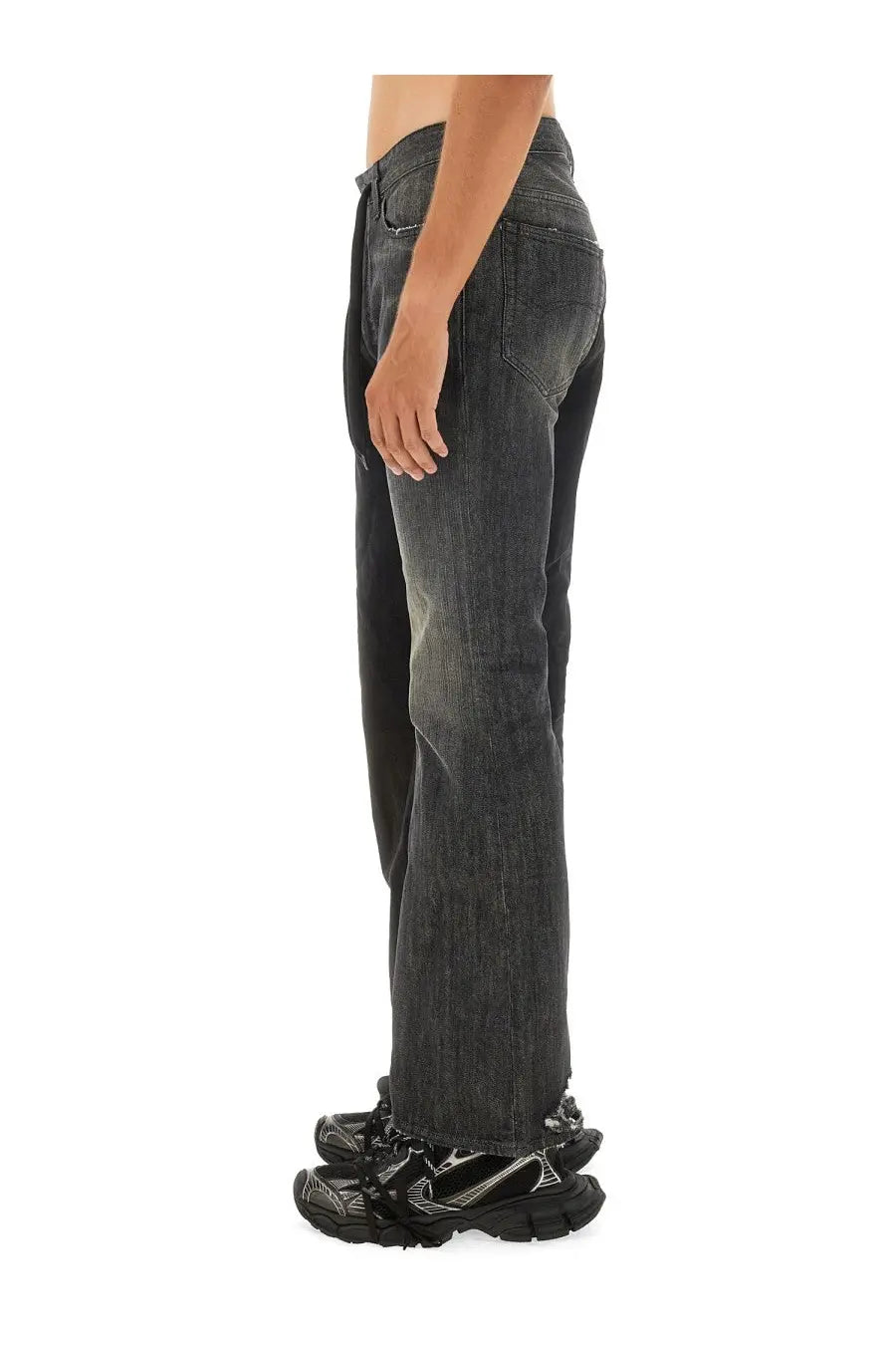 Balenciaga Men's Fifty Fifty Jeans Multicolor, view 4
