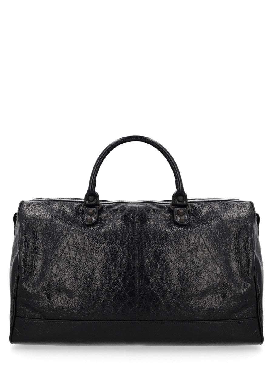 Balenciaga Men's Le City Boston Large Bag Black, view 2