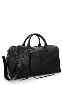 Balenciaga Men's Le City Boston Large Bag Black, view 3