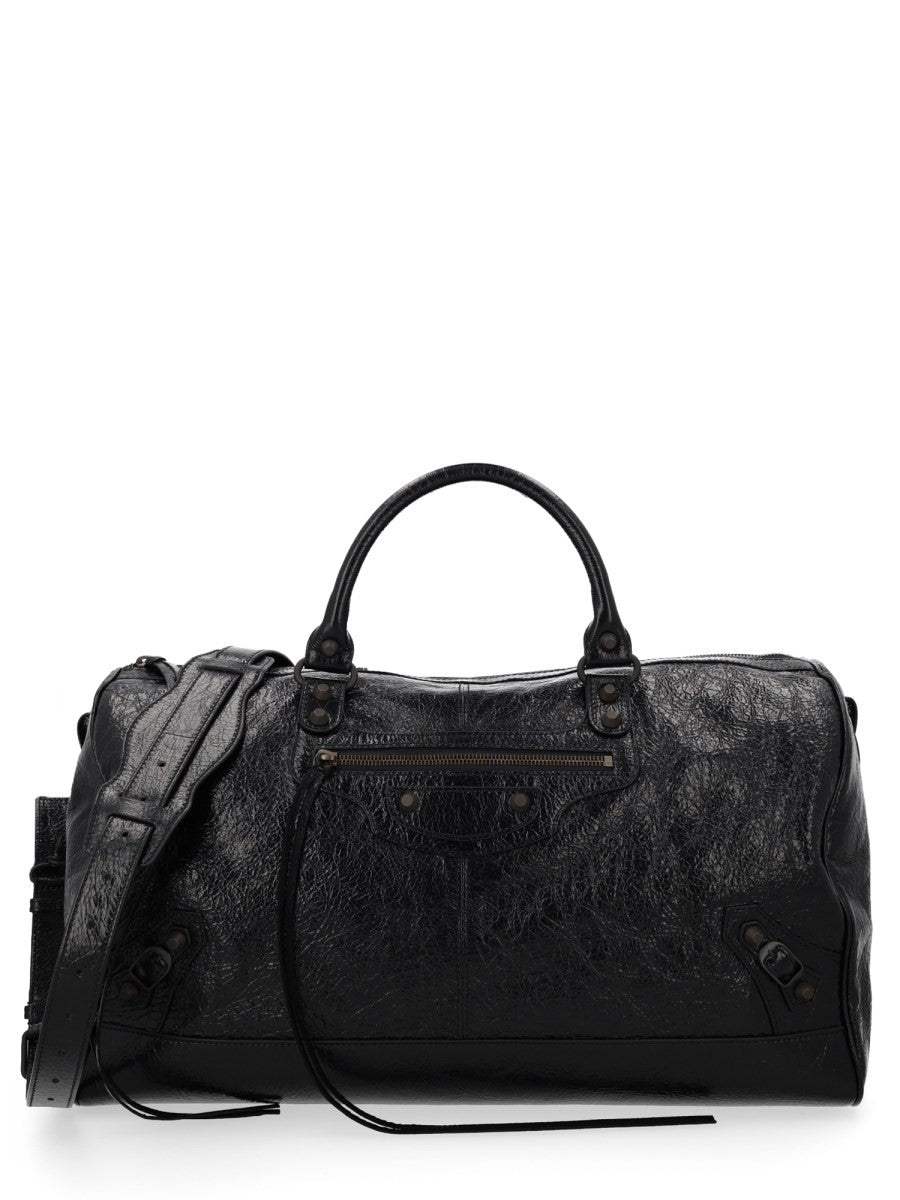 Balenciaga Men's Le City Boston Large Bag Black