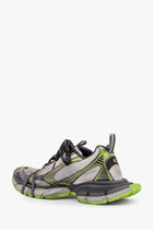 Balenciaga Men's Mesh and Polyurethane Sneakers Grey, view 4