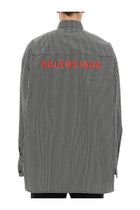 Balenciaga Men's Oversize Fit Shirt Black, view 3