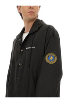 Balenciaga Men's Oversized Windbreaker Black, view 4
