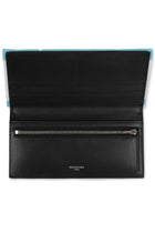 Balenciaga Men's Passport Wallet Blue, view 5