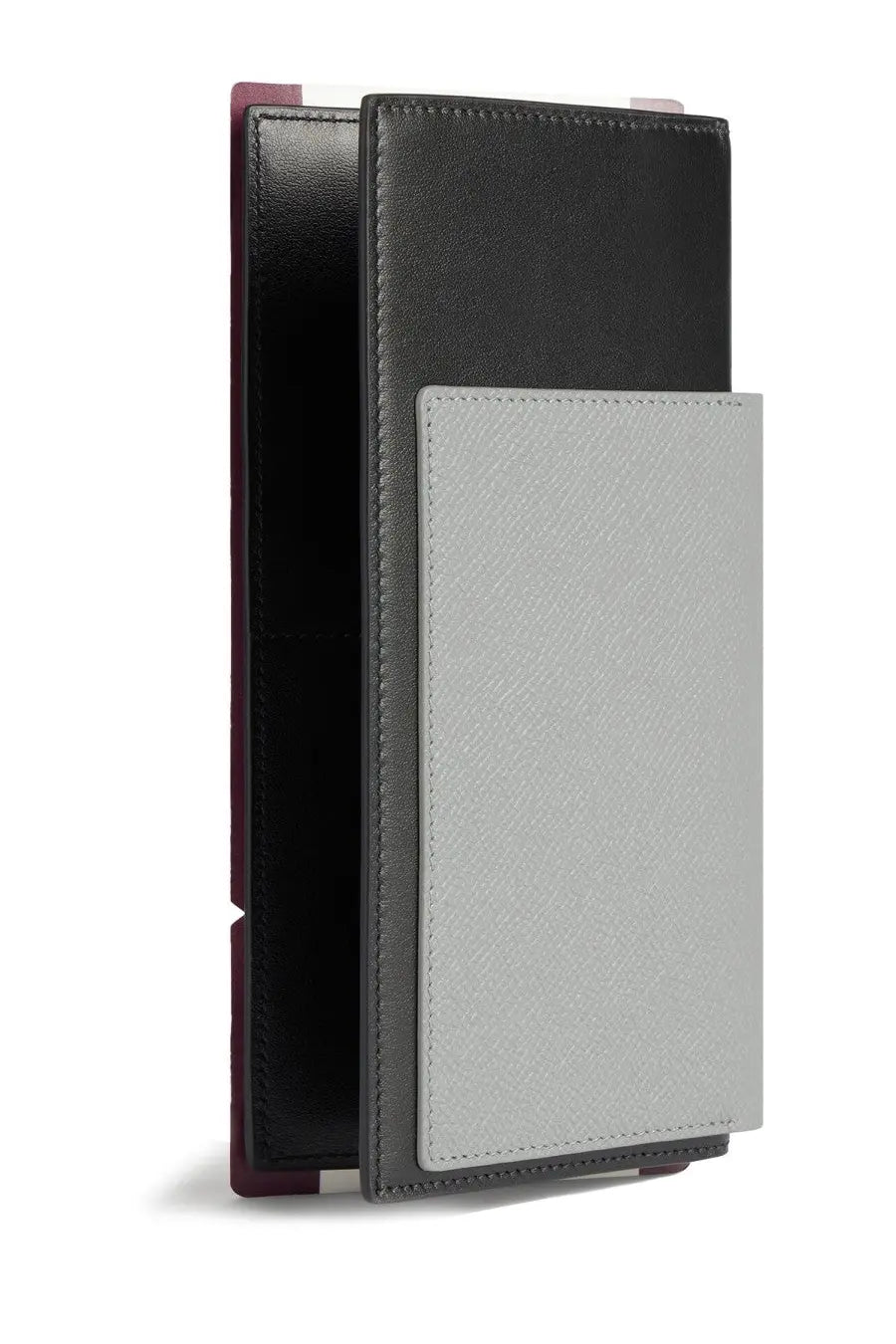 Balenciaga Men's Passport Wallet Grey, view 2