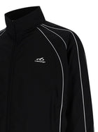 Balenciaga Men's Poplin Cotton Tracksuit Jacket Black, view 3