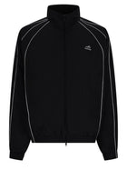 Balenciaga Men's Poplin Cotton Tracksuit Jacket Black