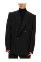 Balenciaga Men's Regular Fit Jacket Black, view 4