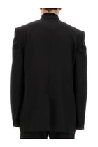 Balenciaga Men's Regular Fit Jacket Black, view 3