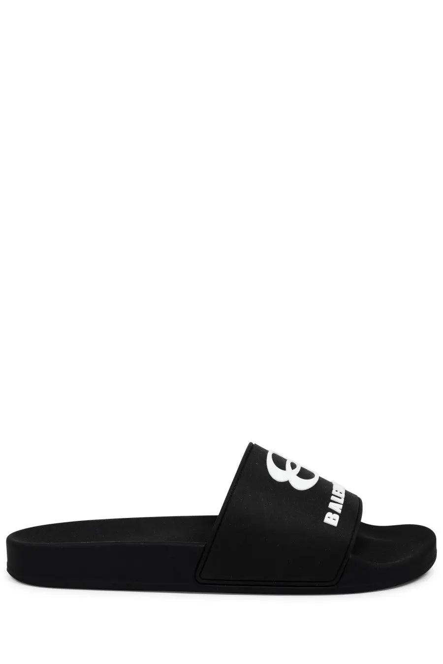 Balenciaga Men's Slip on Sandal Black