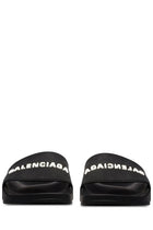 Balenciaga Men's Slip on Sandal Black, view 3