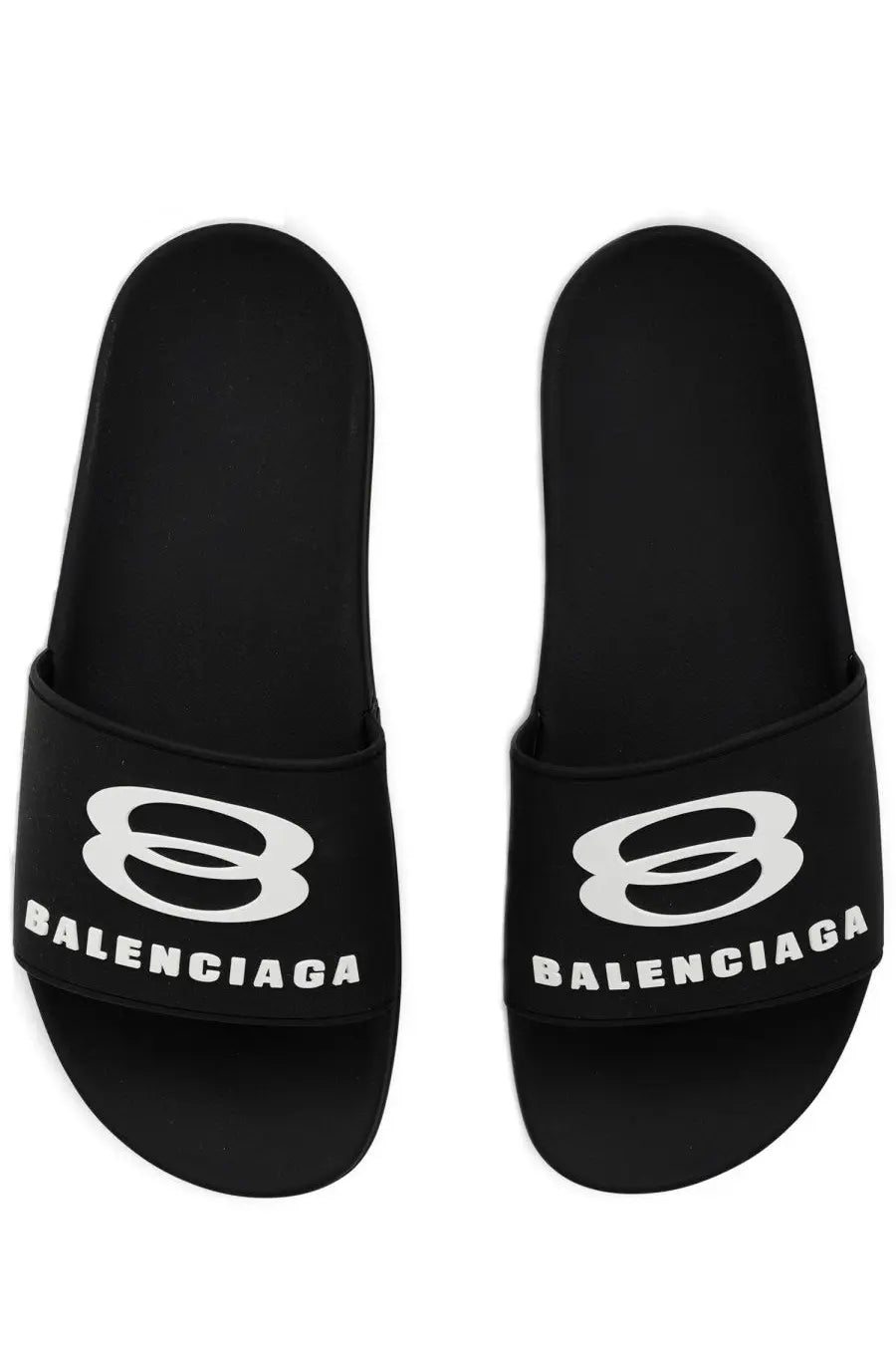 Balenciaga Men's Slip on Sandal Black, view 5