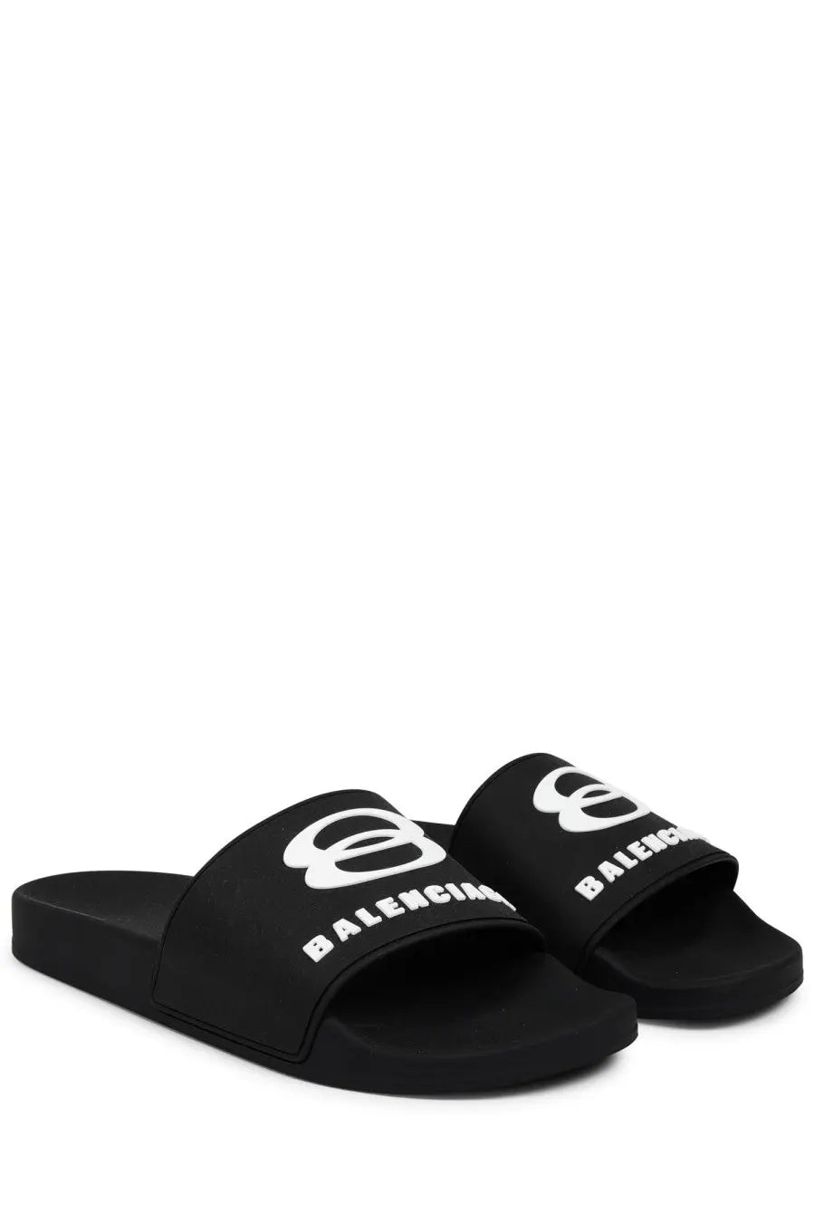 Balenciaga Men's Slip on Sandal Black, view 2