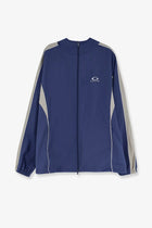 Balenciaga Men's Sporty Rain Jacket Blue