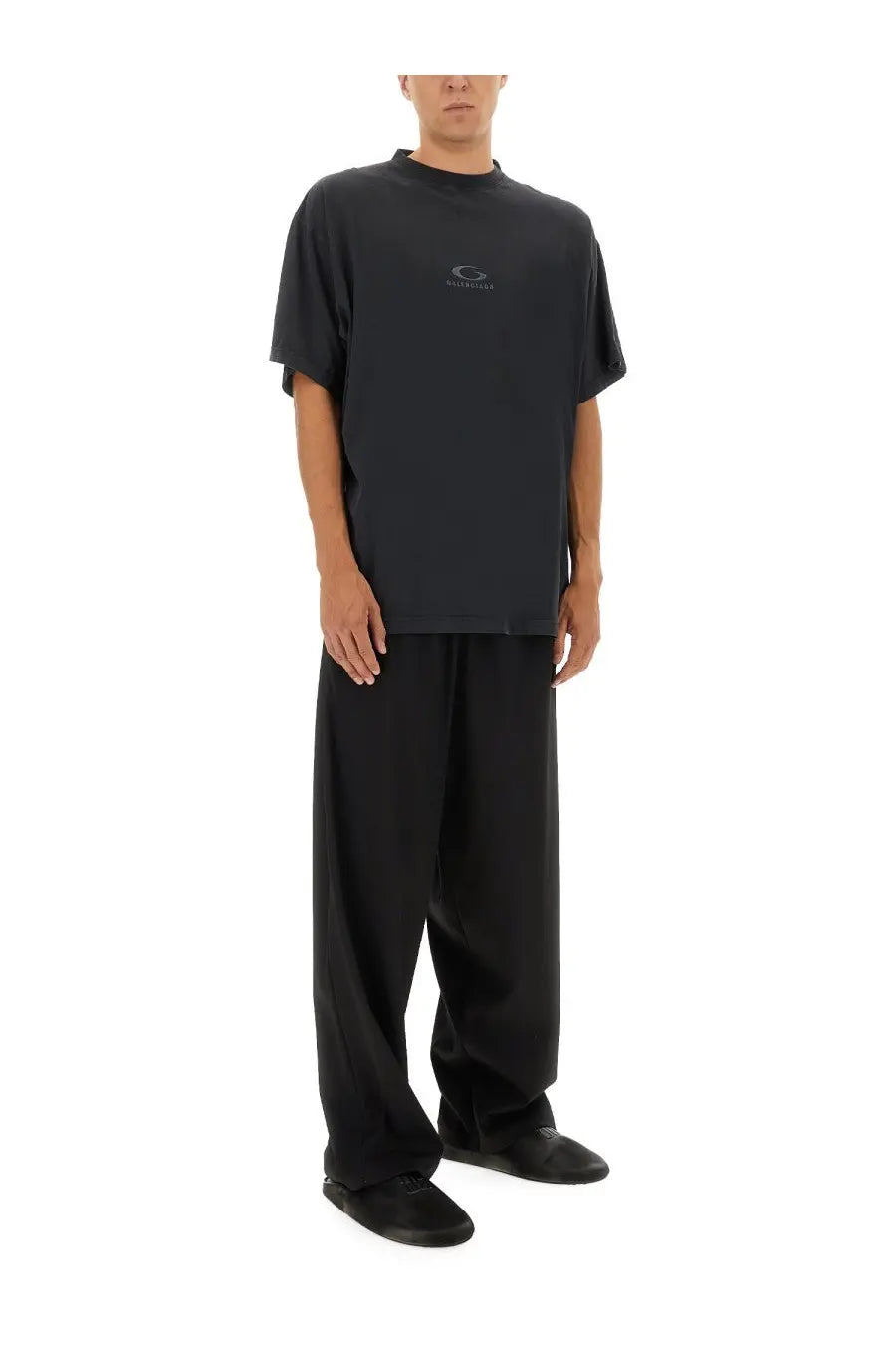 Balenciaga Men's Stretch Pants Black, view 2