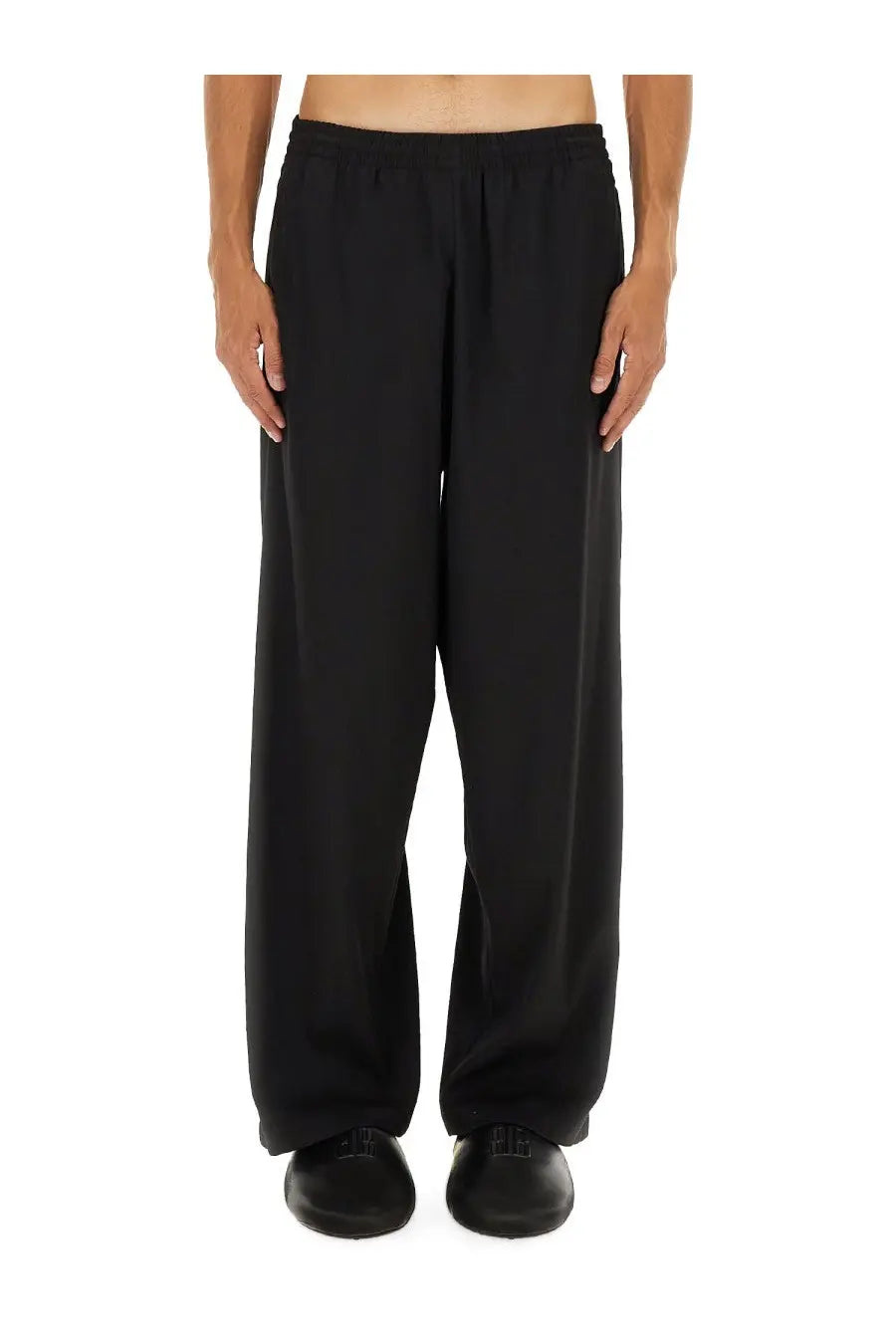 Balenciaga Men's Stretch Pants Black