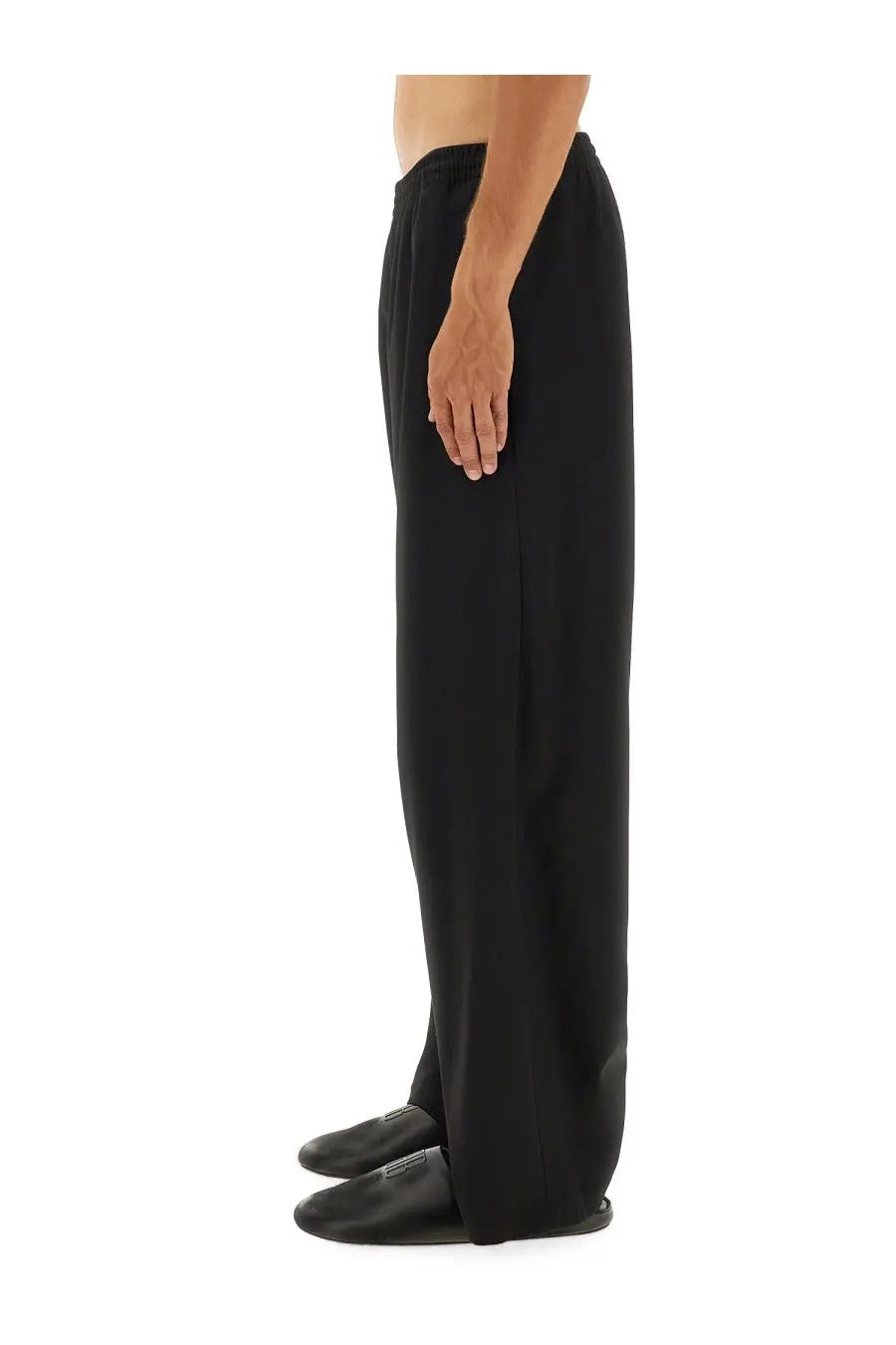 Balenciaga Men's Stretch Pants Black, view 3