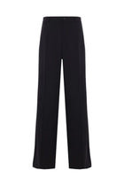 Balenciaga Men's Wool Blend Tailored Pants Black