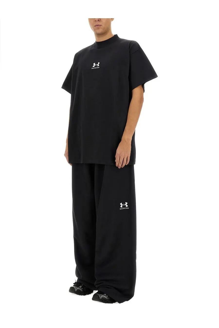 Balenciaga Unisex Oversize Shirt Black, view 2