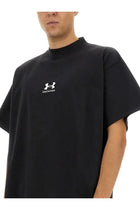 Balenciaga Unisex Oversize Shirt Black, view 4